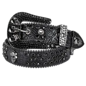 Dream Apparel Premium Strap Men Women Western Fashion Bling Bling Rhinestone Crystal Diamond Belts